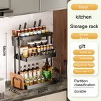 The Sleek All-in-One Multi-Layer Kitchen Companion