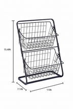 The All-In-One Stainless Steel Rack for Spices & Fruit